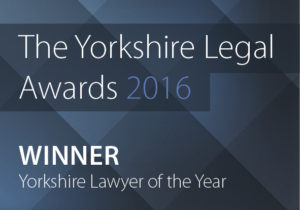 Simon Stell Yorkshire Lawyer of the Year 2016