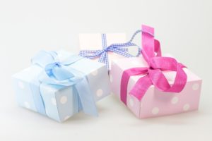 LCF Law Solicitors | Gifts by Attorneys | Image of Trio of Gift Boxes