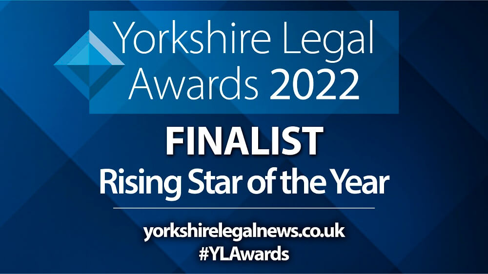 LCF Law | Yorkshire Legal Awards | Rising Star of the Year