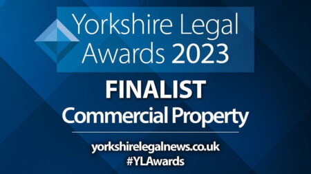 Commercial Property Team of the Year Finalist | Yorkshire Legal Awards 2023