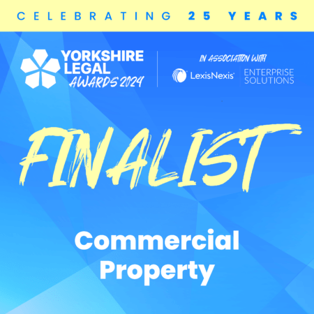 Yorkshire Legal Awards Finalist | Commercial Property