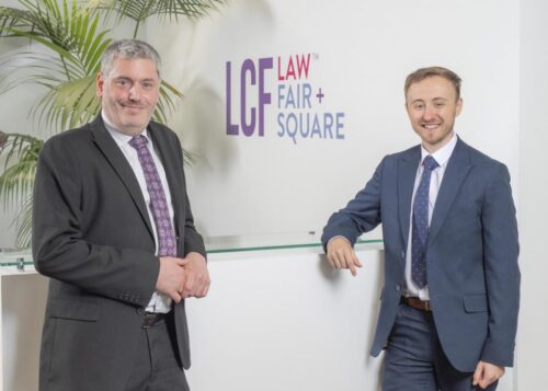 Joseph McCullough and Sam Durling at LCF Law