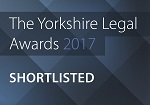 Yorkshire Legal awards 2017 – Private Client team of the Year – Shortlisted